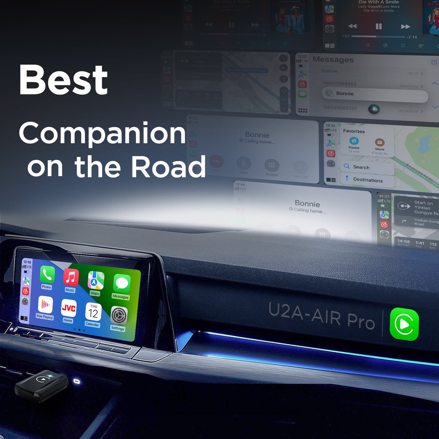 MSXTTLY U2C-AIR Pro Wireless Carplay Adapter