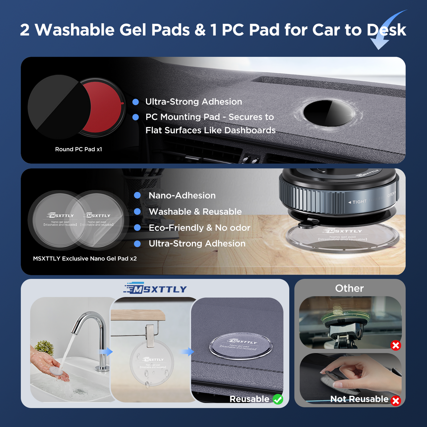 MSXTTLY VMag S1 Vacuum Magnetic Phone Holder