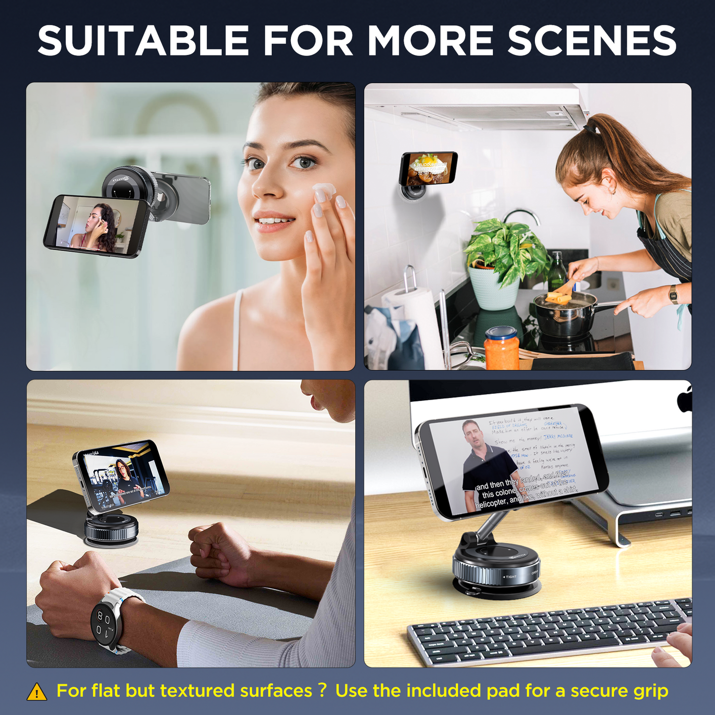 MSXTTLY VMag S1 Vacuum Magnetic Phone Holder