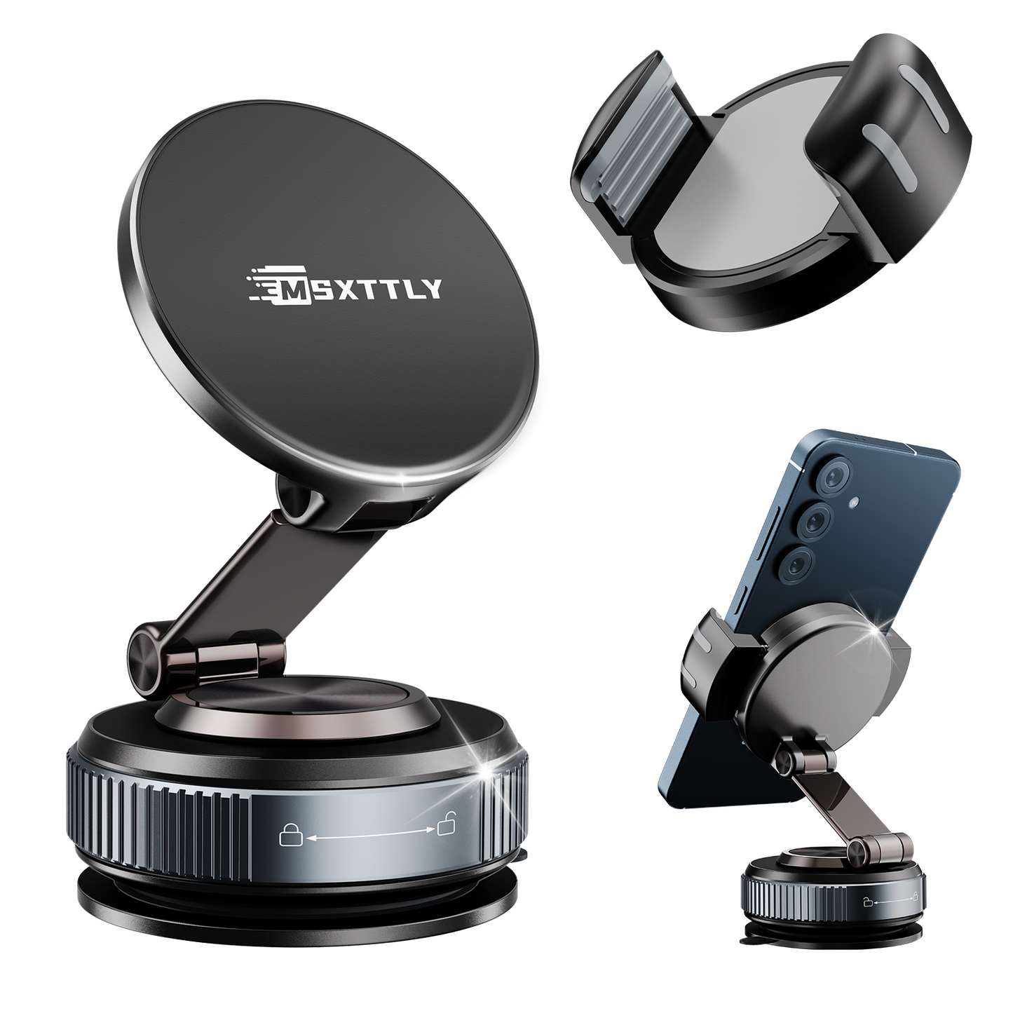 MSXTTLY VMag S2 PRO Vacuum Magnetic Phone Holder