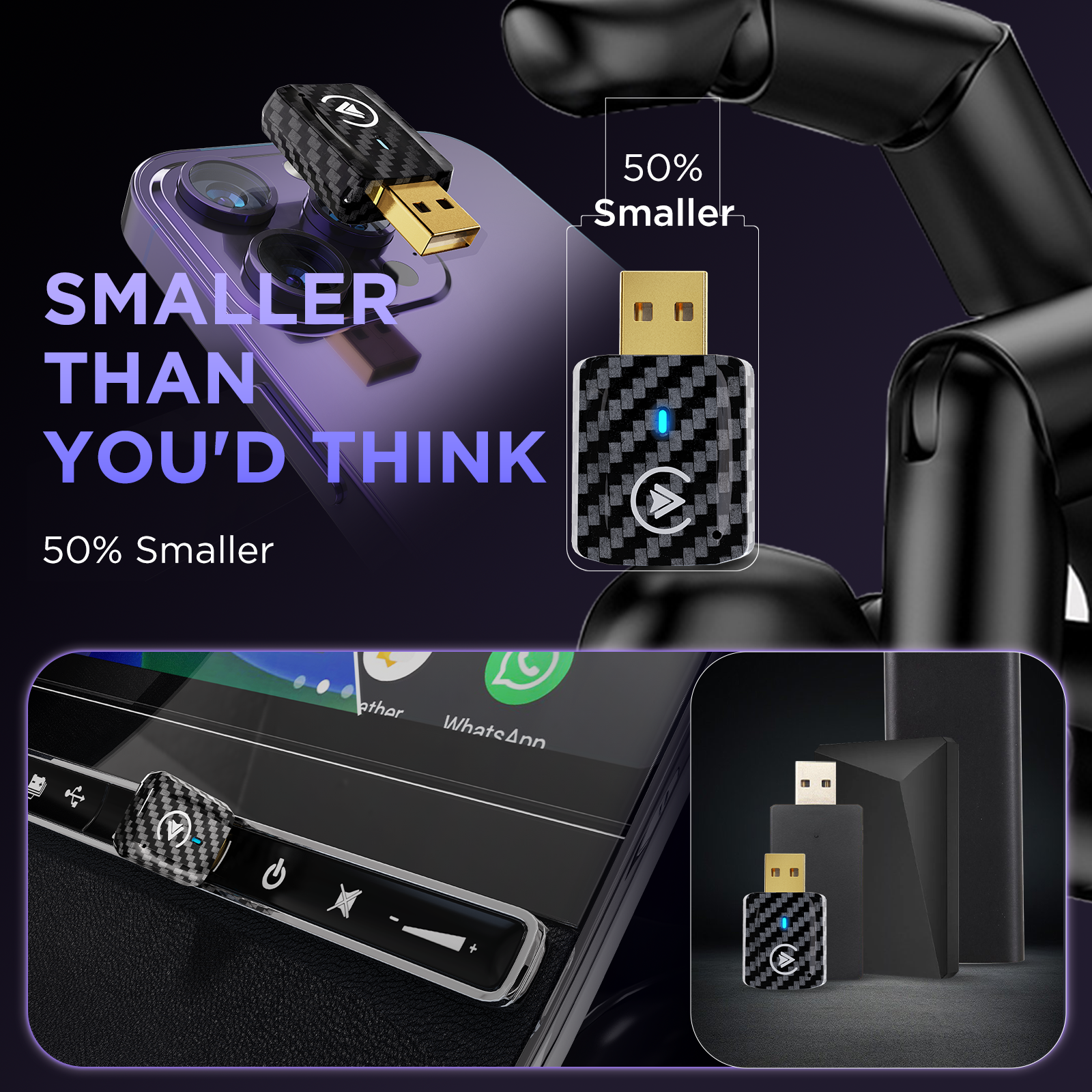 VEZETÉK NÉLKÜLI CARPLAY DONGLE BOX ANDROID AUTO ADAPTER APPLE IOS za VEZETÉK NÉLKÜLI CARPLAY DONGLE BOX ANDROID AUTO ADAPTER APPLE IOS za
