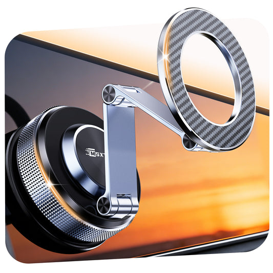 MSXTTLY VMag S3 360° Vacuum Magnetic Car Phone Holder, Compatible with Most Cars Including Tesla