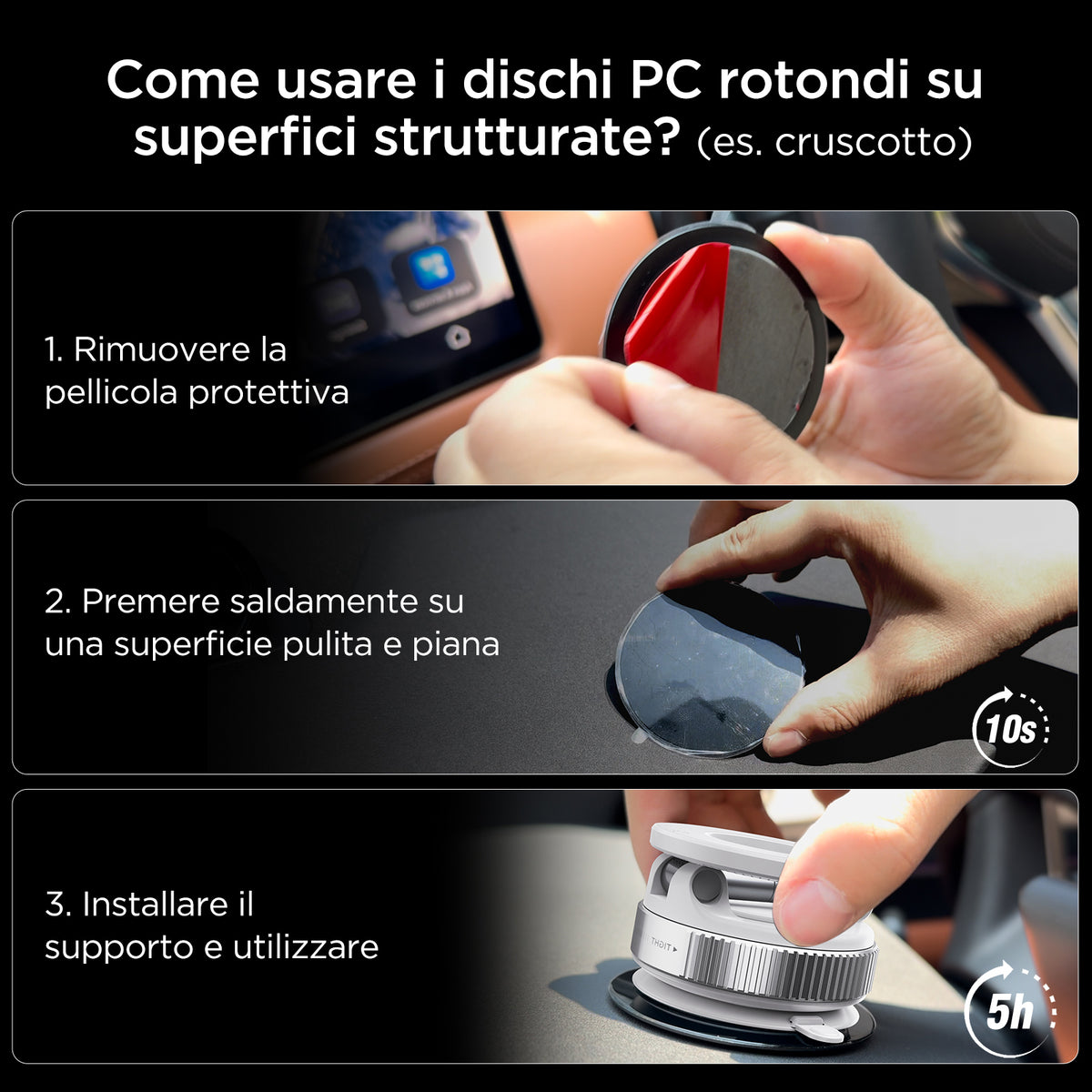 MSXTTLY VMag S1 Supporto magnetico a ventosa per telefono