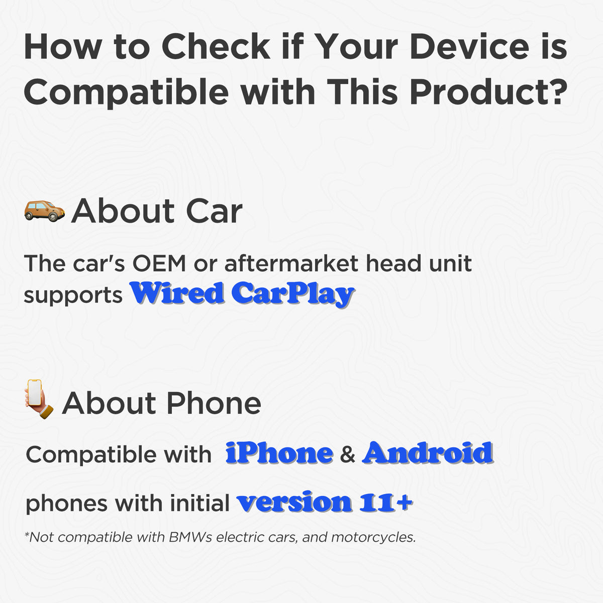 MSXTTLY Vstream Adaptador inalámbrico 3 en 1 CarPlay & Android Auto con Netflix, YouTube, TikTok & Prime Video
