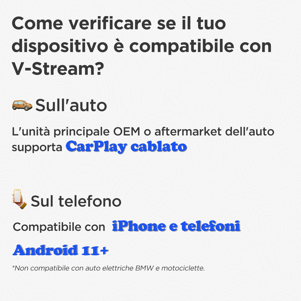 MSXTTLY Vstream 3in1 Wireless CarPlay Android Auto Adapter, Support Netflix/YouTube/TikTok/Prime Video